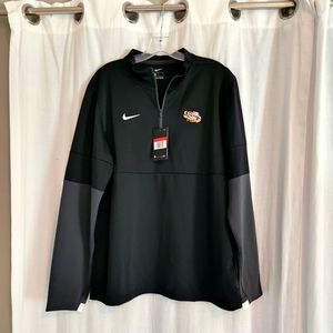 LSU Long Sleeve Quarter Zip c1453 NWT
